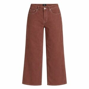 Simple Society Brown Wide Leg Cotton Pants High Rise lightweight jeans 5/27